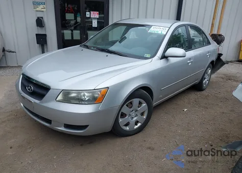 2007 Hyundai Sonata Gls z USA, uszkodzony, nr VIN 5NPET46C27H212076